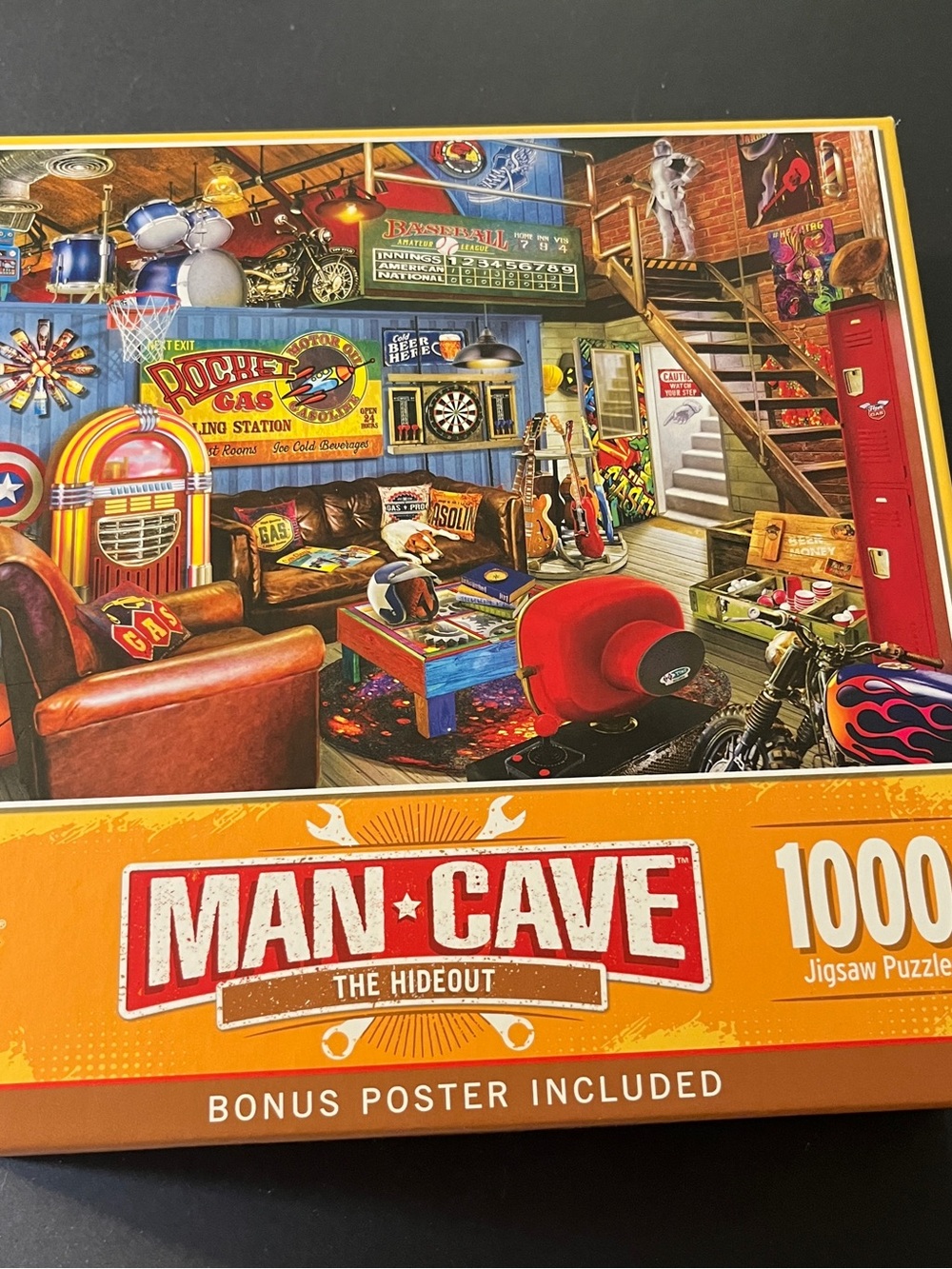 Man Cave The Hideout 1000-Piece Jigsaw Puzzle - Multi-Color